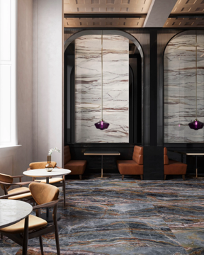 STAR ONIX INDIGO - Porcelain stoneware wall/floor tiles with marble effect by CERAMICA SANT'AGOSTINO - view 3